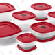 Rubbermaid 28pc Plastic Food Storage Container Set | $8 | Target